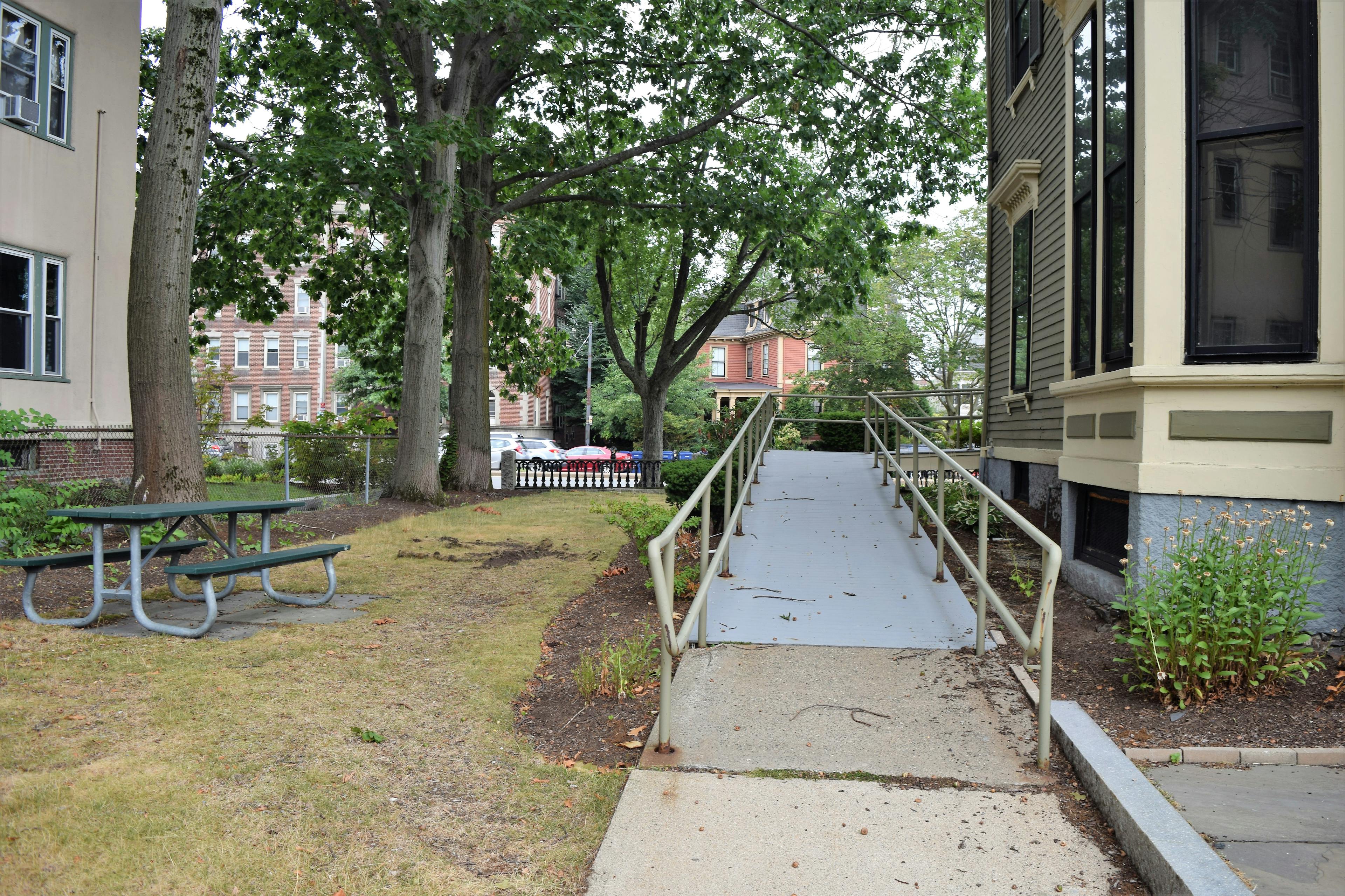 Photo of Side Yard of 1627 Mass Ave